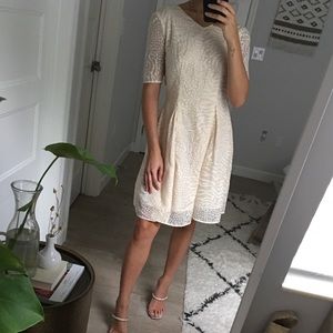 Zimmermann Nude Print Dress